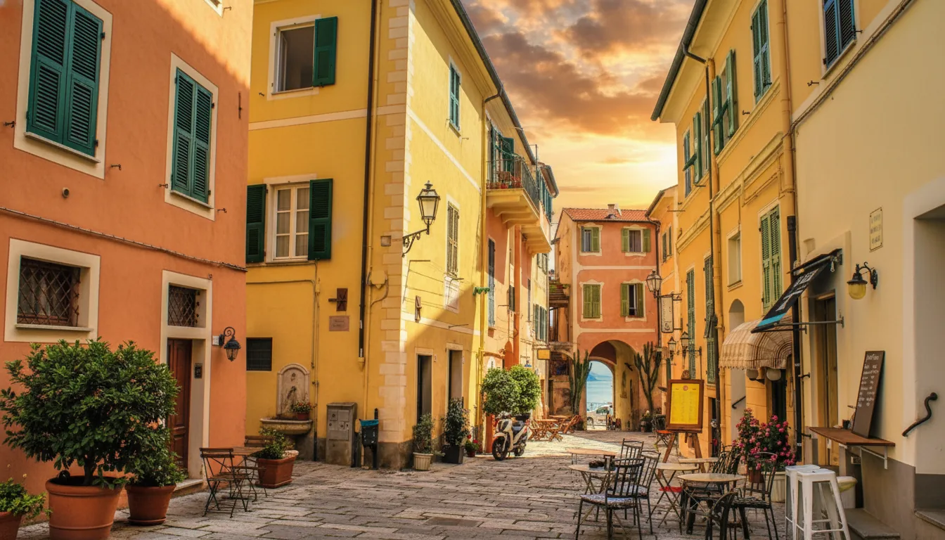 Centro Storico di Bordighera Vecchia — Imperia (Piemonte)