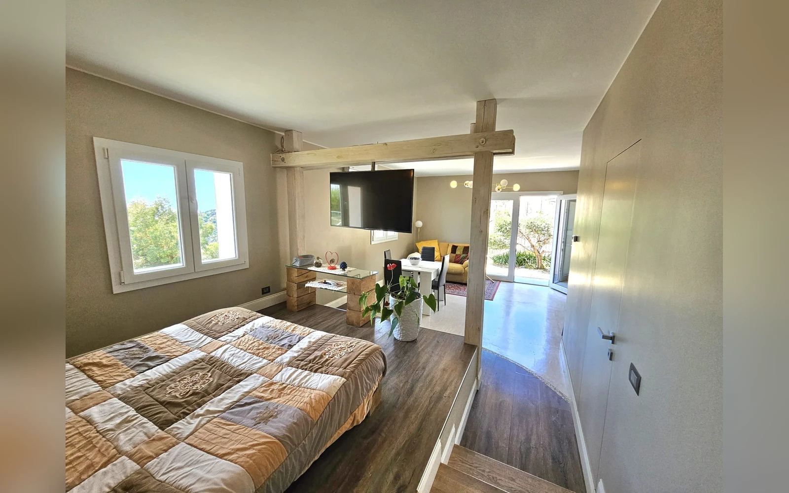 Camera da letto luminosa — Casa Montenero, Bordighera (località Montenero) (foto 16)